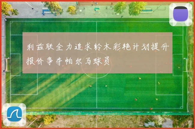 利兹联全力追求铃木彩艳计划提升报价争夺帕尔马球员